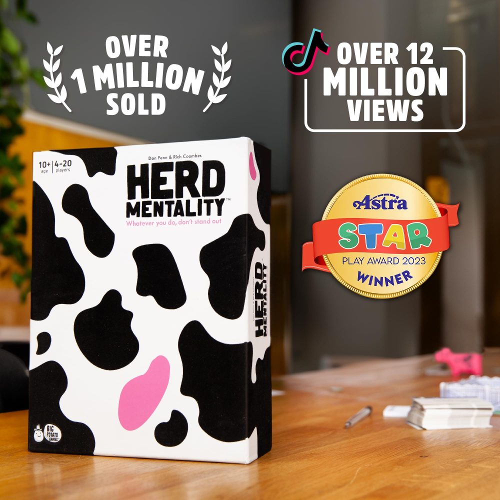 Herd Mentality Board Game: Udderly Hilarious Family Game | Easy Setup & Play | Loved By Millions | Perfect for 4-20 Players | Best Christmas Board Games - Image 6