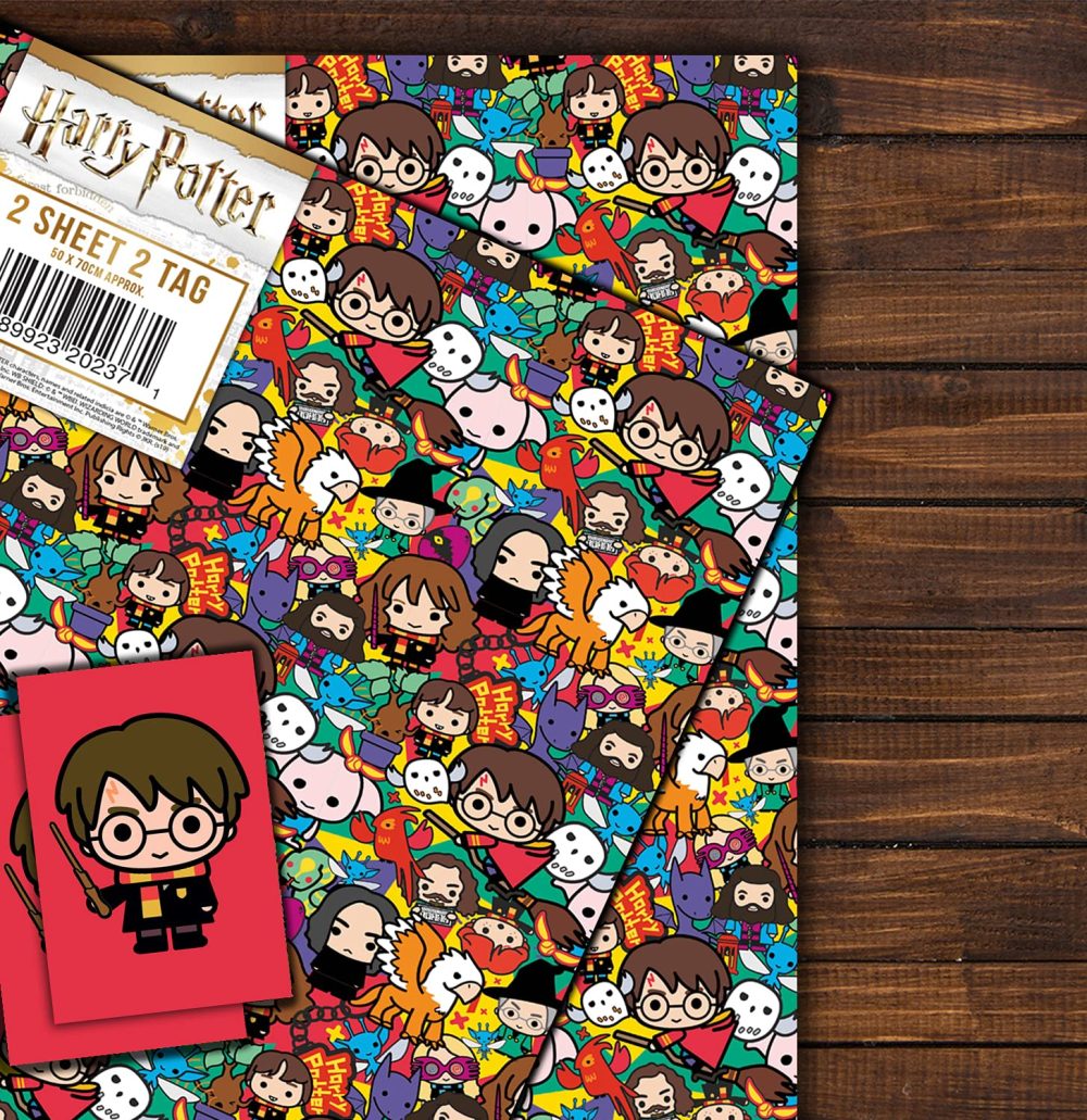 Harry Potter Gift Wrapping Paper - Two Sheet Two Tag - Image 6