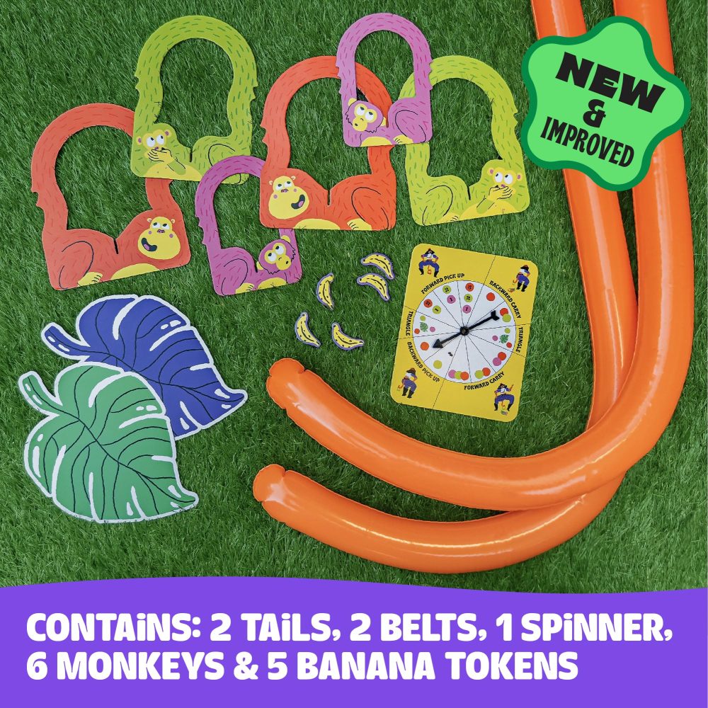 It's Bananas! The Monkey Tail Game - Funny, Fun Party & Family Game for Kids, Adults, Board Game, Hen Do, Halloween, Christmas, Garden, Secret Santa, Girls Night, Birthday Gift, Stocking Filler - Image 8