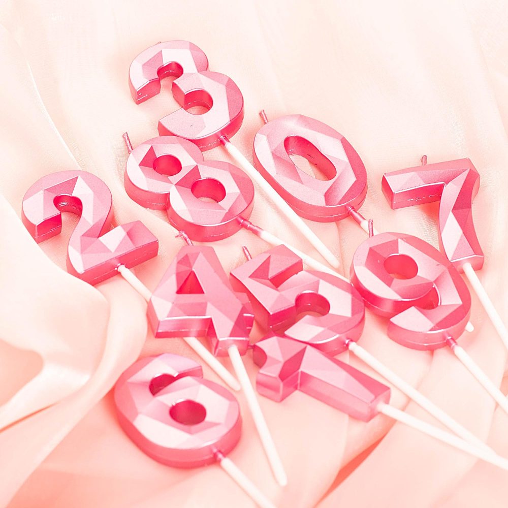 15th Birthday Candles Pink Number 15 Candles for Birthday Cake, Pink 15 Birthday Candles 15th Candles for Cake, 15th Birthday Cake Candles Cake Toppers for 15 Year Old Girls Pink - Image 5