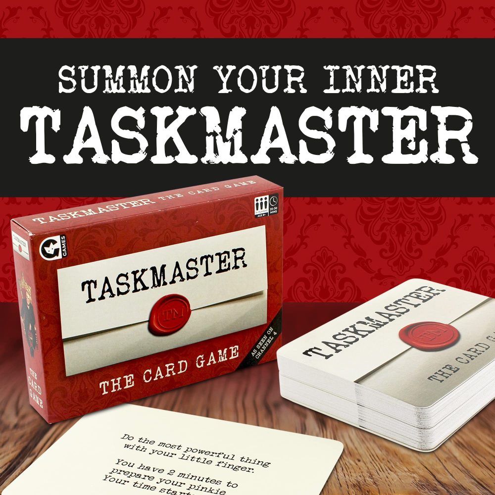 Ginger Fox Taskmaster Card Game | Compete in Hilarious Tasks From The Show | Play Inside or Outside Entertain The Family This Christmas | Secret Santa Gift | Ideal Stocking Filler Size - Image 8