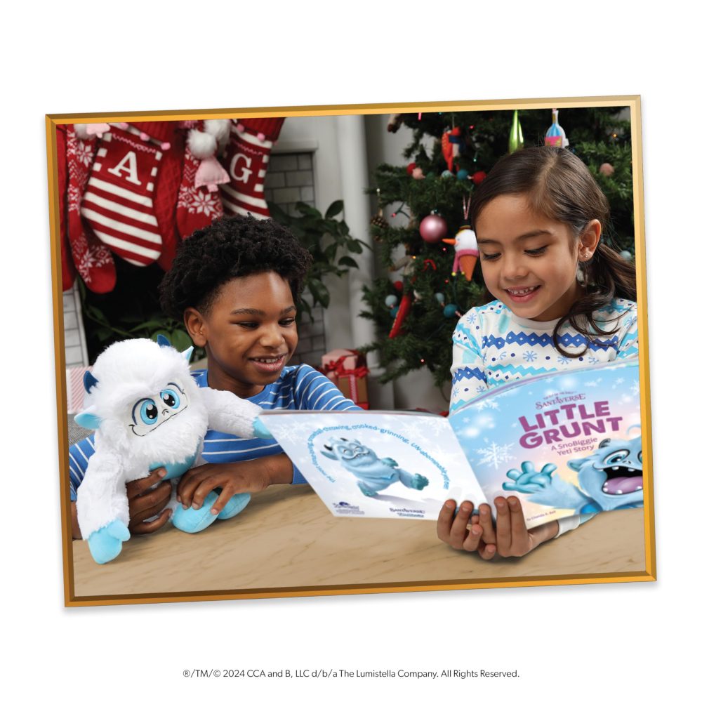 The Elf on the Shelf SnoBiggie Little Grunt Plush Yeti and Book - Image 5