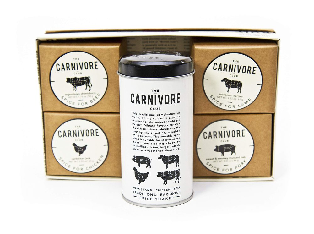 eat.art Barbecue Carnivore Club - 5 Meat Spice Selection Box Versatile BBQ Blend in Shaker - Perfect Meat Hamper Addition - Unusual Food Cooking Gifts Tasty BBQ Or Roast Dinners - Barbecue Grill Rubs - Image 5