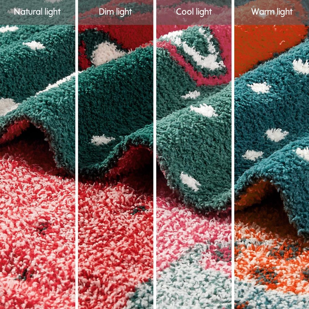 KASYLAN Christmas Blanket Ultra Soft Throw Blanket Reversible Cozy Blankets Fuzzy Plush Throw Blankets for Couch Bed Sofa Travel（127x152cm，Cup） - Image 3