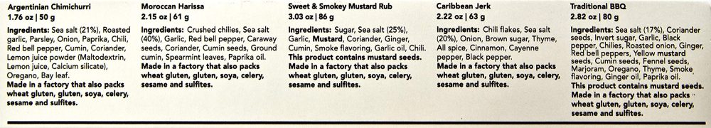 eat.art Barbecue Carnivore Club - 5 Meat Spice Selection Box Versatile BBQ Blend in Shaker - Perfect Meat Hamper Addition - Unusual Food Cooking Gifts Tasty BBQ Or Roast Dinners - Barbecue Grill Rubs - Image 3