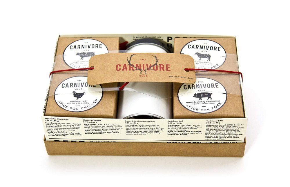 eat.art Barbecue Carnivore Club - 5 Meat Spice Selection Box Versatile BBQ Blend in Shaker - Perfect Meat Hamper Addition - Unusual Food Cooking Gifts Tasty BBQ Or Roast Dinners - Barbecue Grill Rubs - Image 8