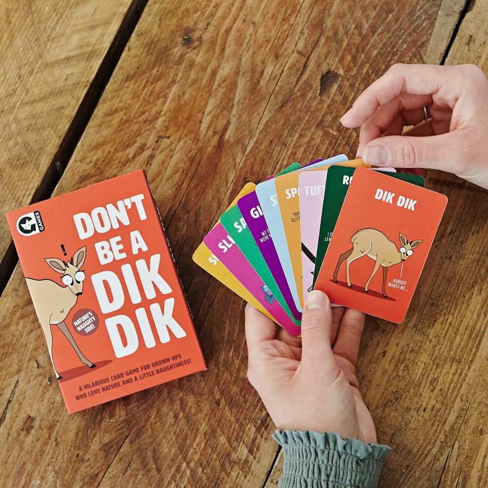 Ginger Fox Don't Be A Dik Dik Card Game | Hilarious Adult Animal Nature Game for Parties & Gatherings | Giggle With Friends & Family | Laugh-Out-Loud Entertainment | Secret Santa Gift For Ages 16+ - Image 2