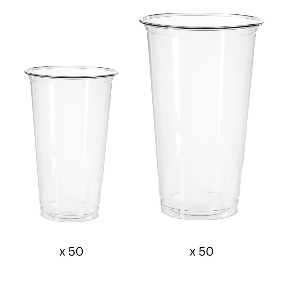 AIOS Recyclable Glasses Party Box Set 180 Piece. Pints (50) Softdrinks, Long Drinks, Half Pints (30), Wine (30), Champagne (20) and Shots (50) - Image 8