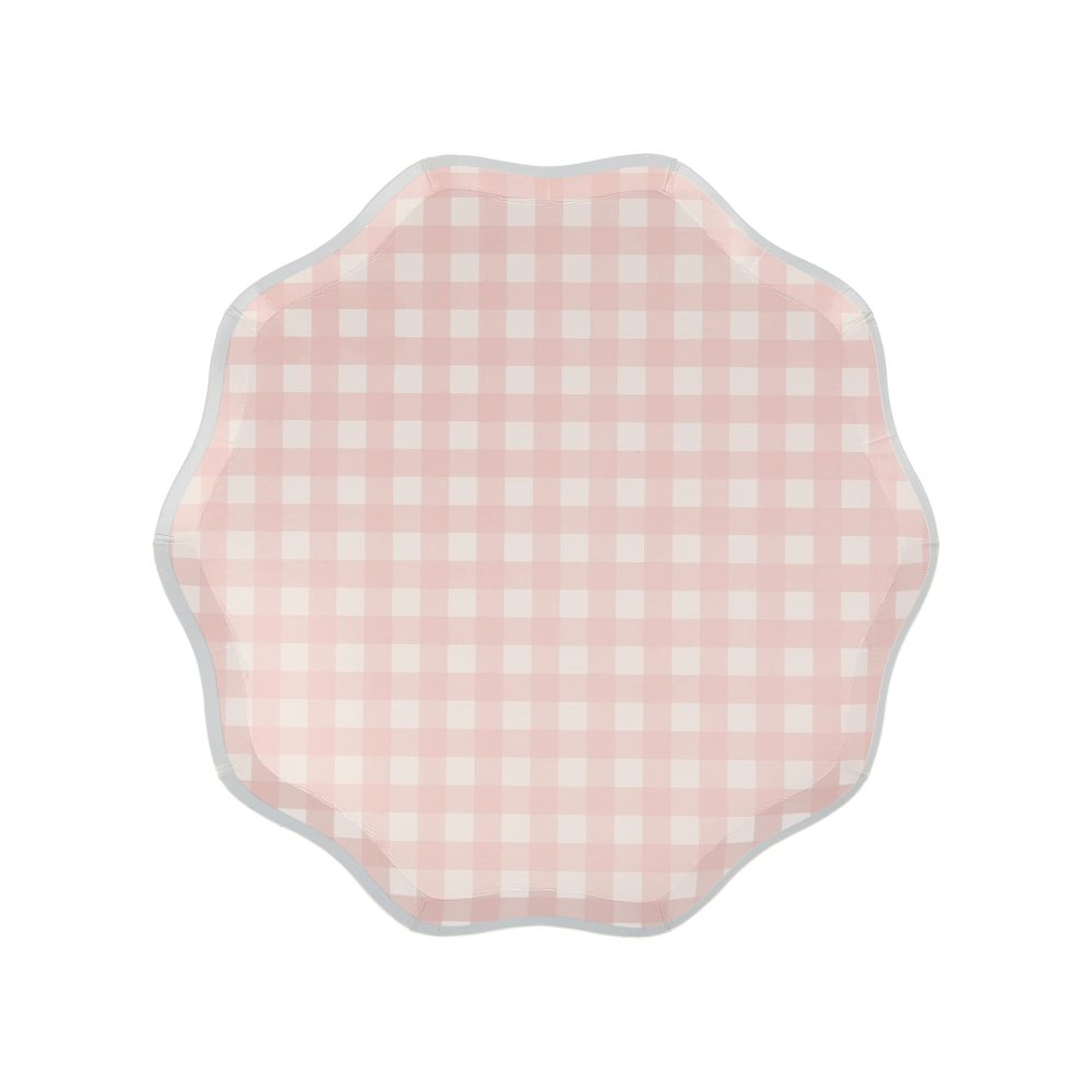 Meri Meri Gingham Side Plates (Pack of 12) - Image 4