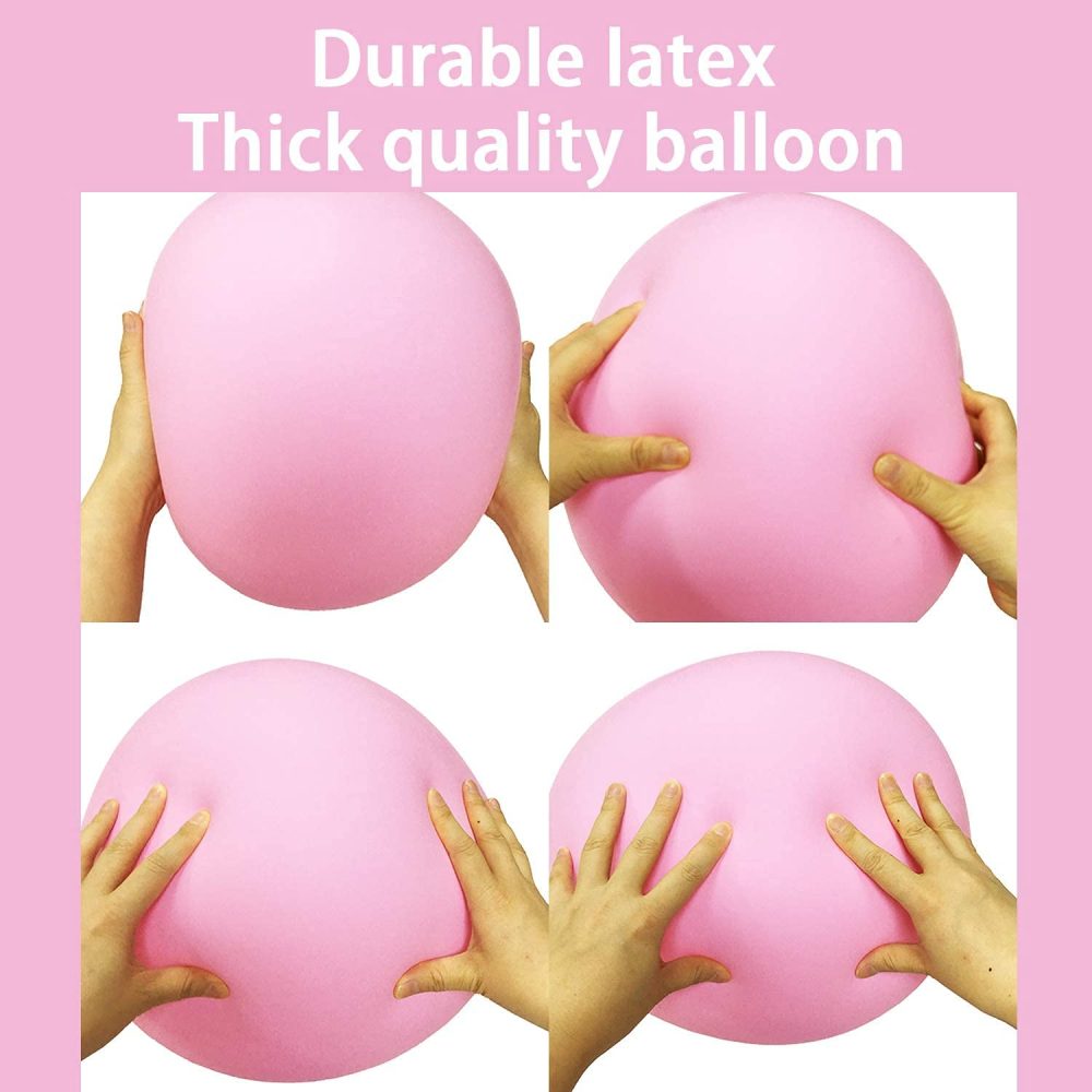 GuassLee 30pcs Pastel Balloons 18 inch Large Pastel Balloons Big Round Pastel Jumbo Latex Balloons for Birthday Wedding Baby Shower Event Decorations - Image 5