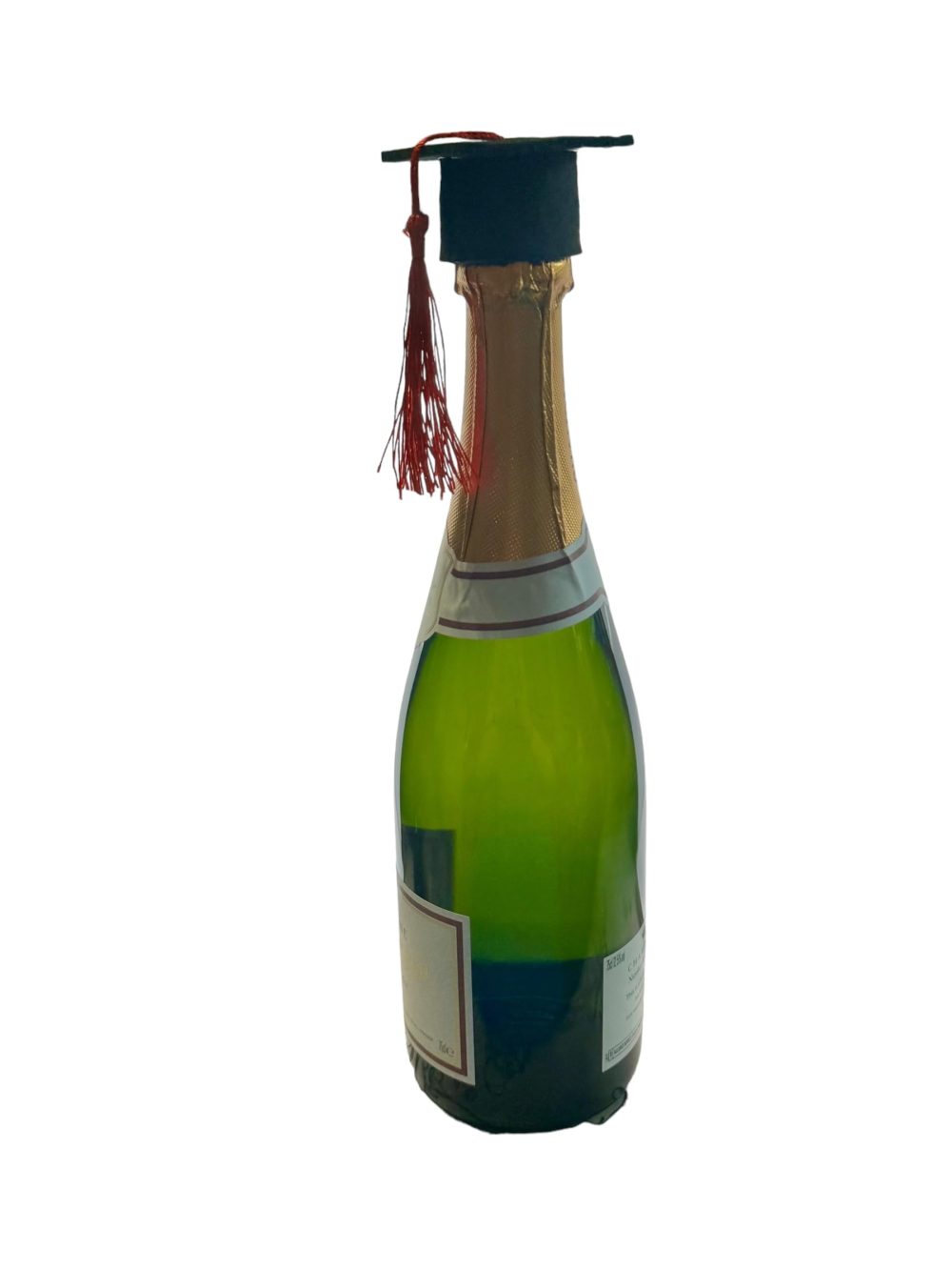 Mini Graduation Caps Bottle Toppers, Table Decorations for Graduation Parties (Yellow/gold tassel) - Image 6