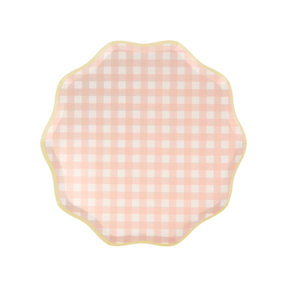 Meri Meri Gingham Side Plates (Pack of 12) - Image 3