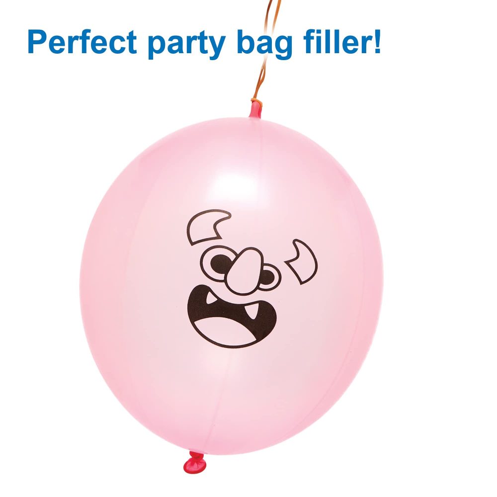 Baker Ross FX761 Monster Bunch Punching Balloons - Pack of 10, Party Bag Fillers for Kids - Image 3