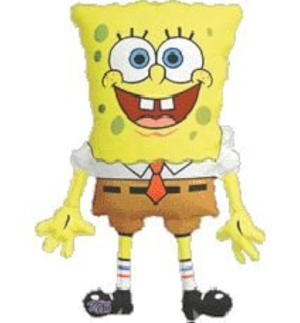 Large 29 inch Spongebob Squarepants Balloon (uninflated)