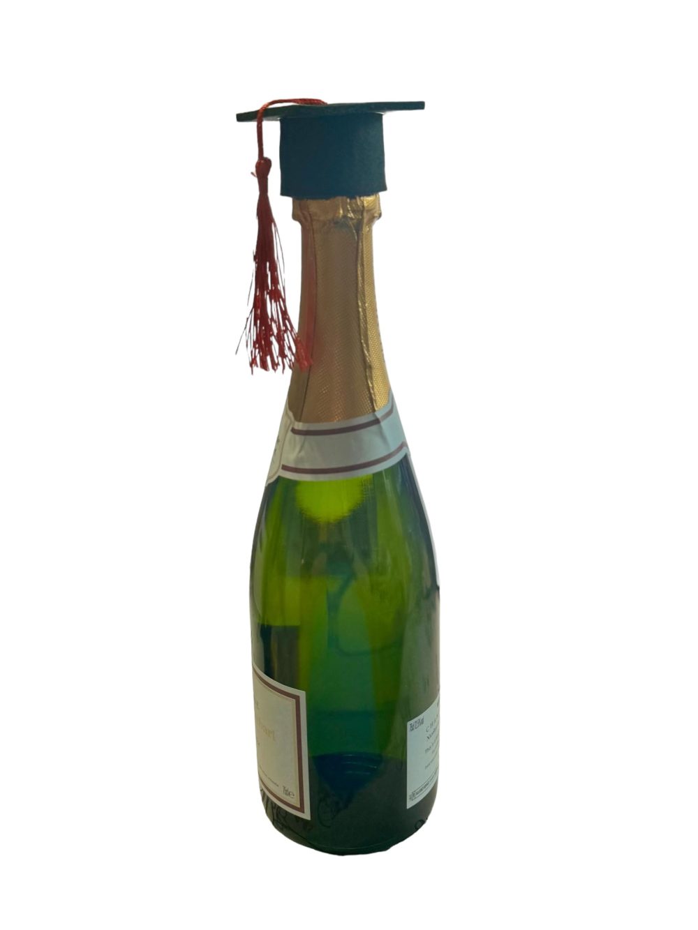 Mini Graduation Caps Bottle Toppers, Table Decorations for Graduation Parties (Yellow/gold tassel) - Image 5