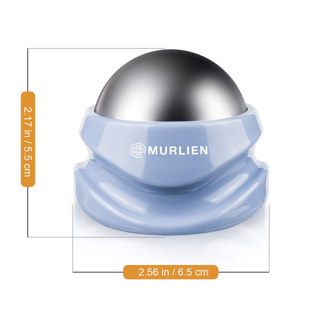 MURLIEN Ice Therapy Massage Roller Ball, Manual Massager for Deep Tissue Massage, Alleviating Muscle Tension and Pain Relief, Suitable for Neck, Back, Shoulders, Arms, Legs, Thighs etc. - Image 2