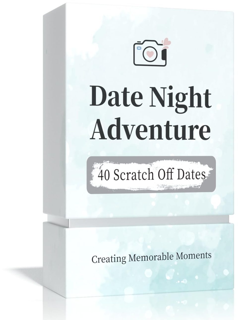 40 Date Night Ideas Card Games for Couples - Unique Date Deck Scratch Off Cards, Great as Couples Gifts for Boyfriend - Romantic Newlywed, Anniversary and Wedding Gift for Him, Couple, Husband or Wife