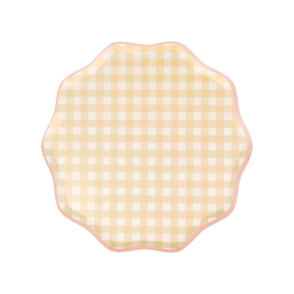 Meri Meri Gingham Side Plates (Pack of 12) - Image 2