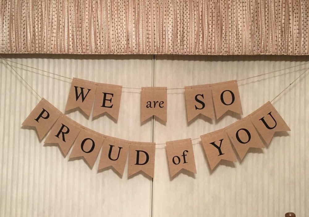 JeVenis We Are So Proud of You Banner Graduation Banner Congratulations Banner Graduation Party Decorations Graduation Commencement Decoration - Image 5