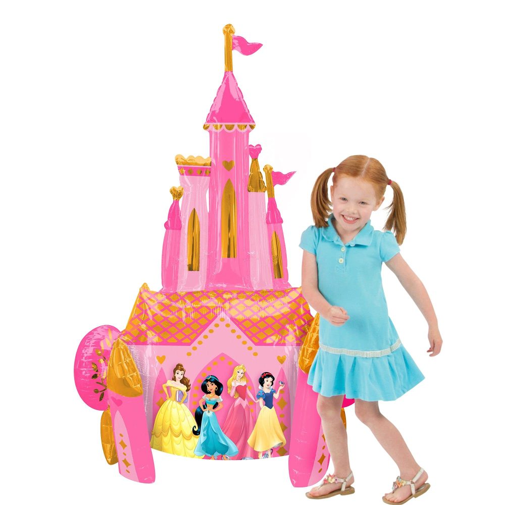 amscan 3980701 - Awk: Princess Once Upon A Time Foil Airwalker Balloon 35" (88Cm) X 55" (1.39m) P93