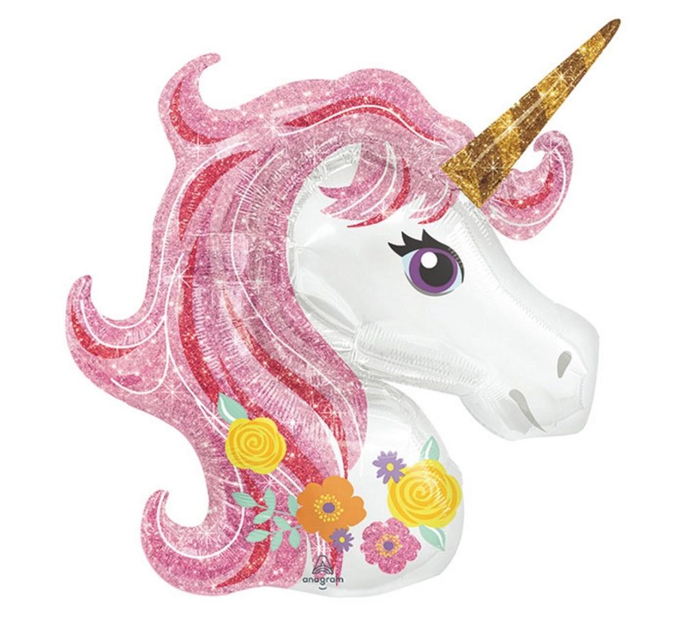 (PKT) Magical Unicorn SuperShape Foil Balloon P35 - Image 4