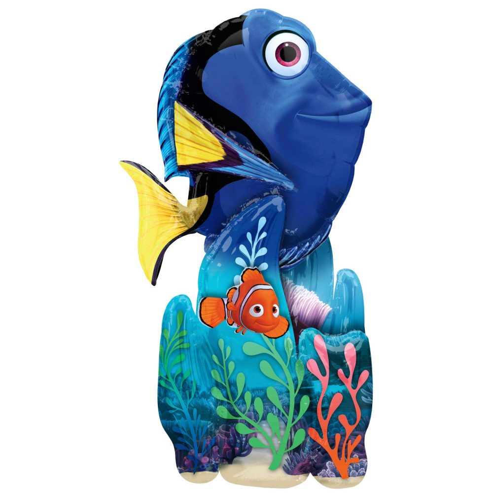 amscan 3231501 - Finding Dory Foil Airwalker Balloon 31" (78Cm) X 55" (139Cm) P93