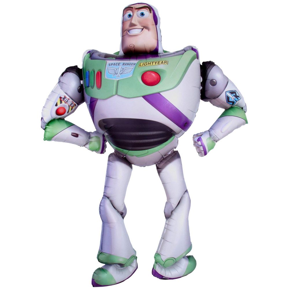 amscan 3951701 - Awk: Toy Story 4 Buzz Lightyear Foil Airwalker Balloon 44" (111Cm) X 62" (157Cm) P93