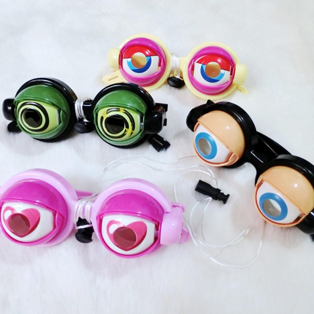 ENUOLI Funny Eyes Glasses Party Props Funny Glasses Wink Eyes Glasses Giant Eyewear Funny Costume Accessories for Halloween Adults Kids Party Favors Adult Kids Party Fancy Dress Photo Props for Party - Image 2