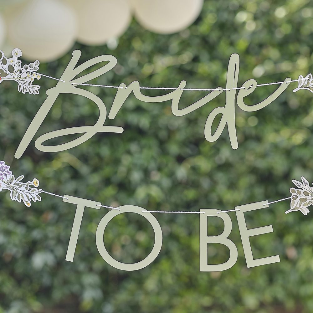 Ginger Ray 'Bride to Be' Letter Banner Bunting Garland Hen Party Hanging Decoration 1.5m - Image 5