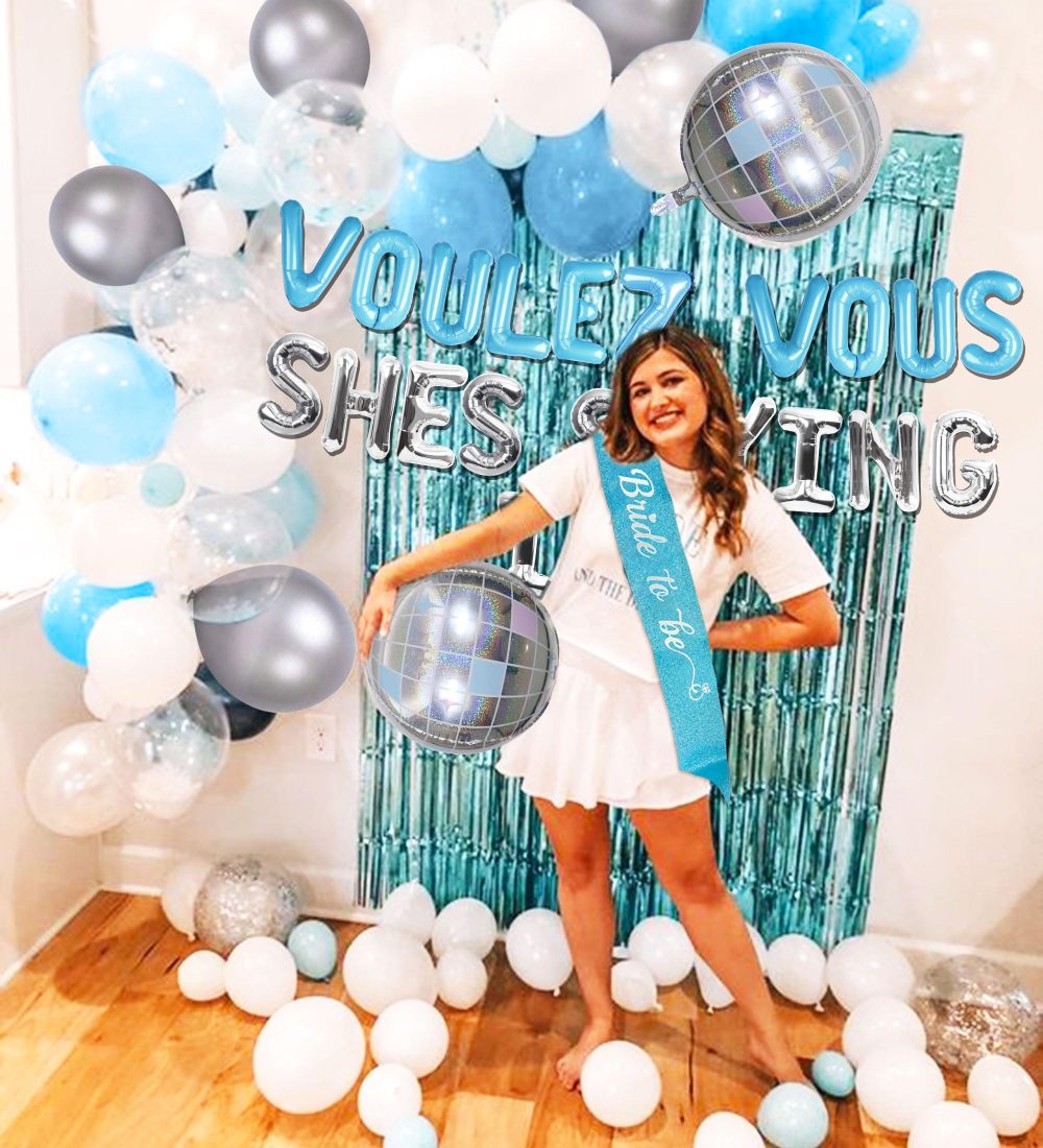 JeVenis Dancing Queen Balloons Banner Dancing Queen Bachelorette Party Decorations Mamma Mia Party Decoration Disco Party Decors 70s Decoration - Image 4