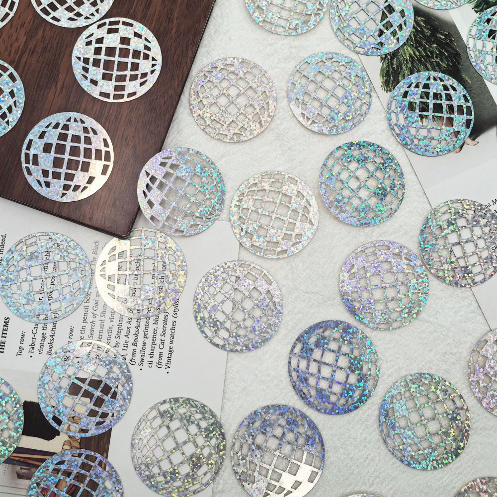 100 Pcs Glitter Disco Ball Table Confetti - Disco Party Decorations for 70s 80s Hippie Birthday Party Supplies, Last Disco Hen Party Decorations, Disco Balls Confetti Table Centerpieces - Image 7