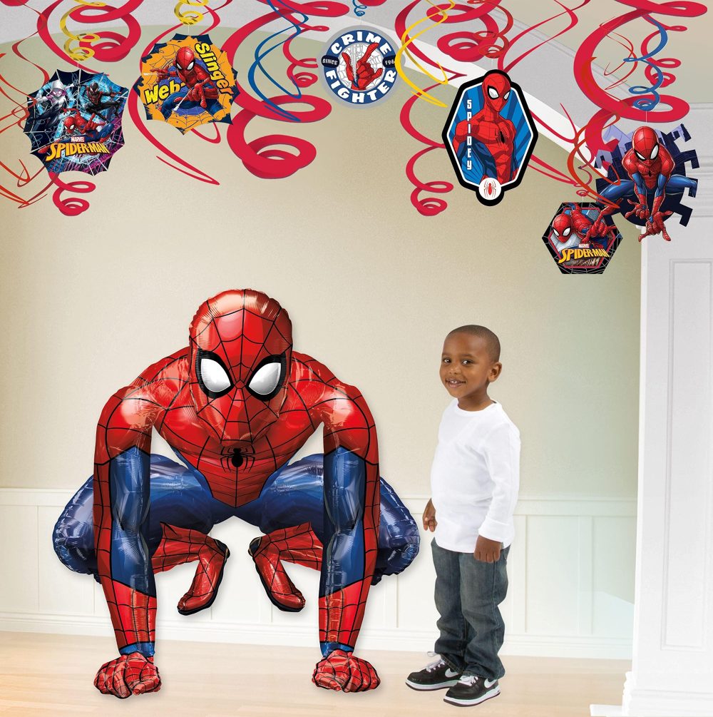 Amscan Anagram 3632401 - Spider-Man Foil Airwalker Balloon - 36 Inch - Image 2